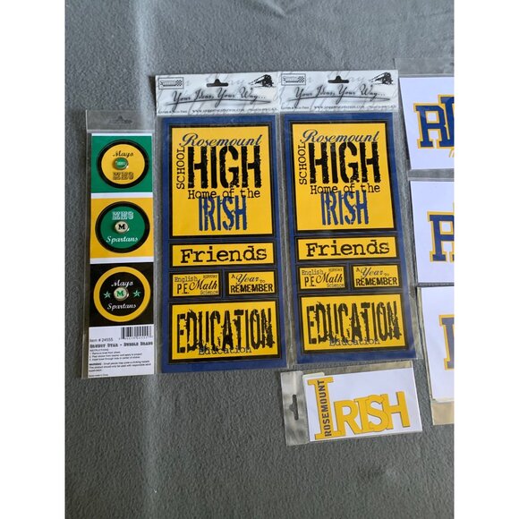 Rosemount High School Irish Stickers & Decals Assorted School Spirit Designs - Picture 6 of 10